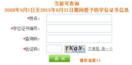 在職研究生學位證書查詢