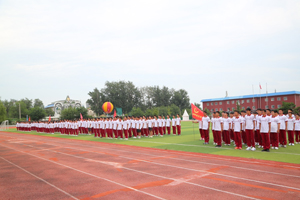 北京市豐臺區新北賦學校軍訓系列報道之閉營儀式——鮮衣怒馬少年時，嚴陣以待點兵日