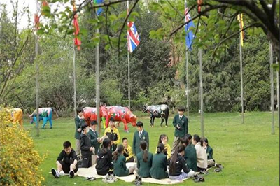 北京市私立匯佳學校一年學費大概多少錢？國內班和國際班差別大嗎？
