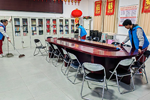 北京市豐臺區新北賦學校博雅團員先鋒隊開展學雷鋒志愿活動！