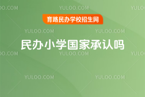 民辦小學(xué)國家承認(rèn)嗎